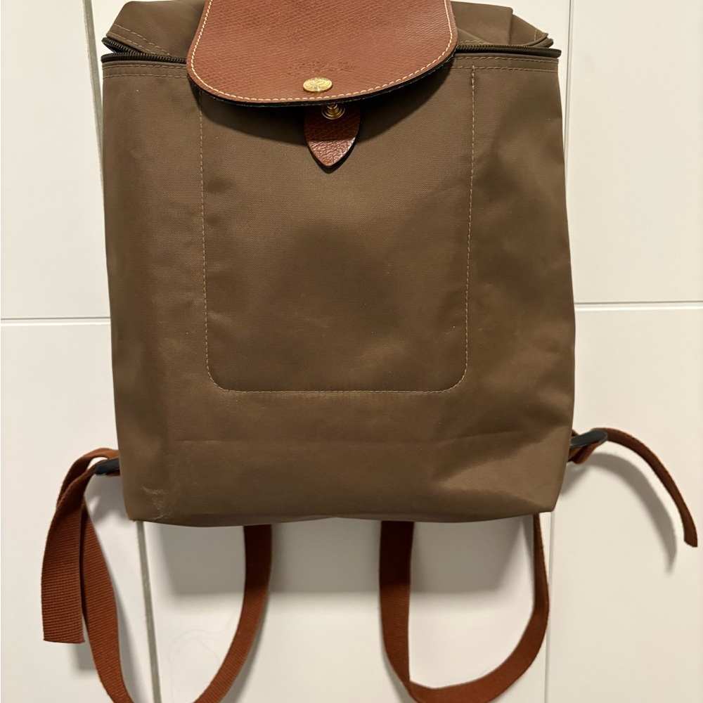 Longchamp Brown Backpack